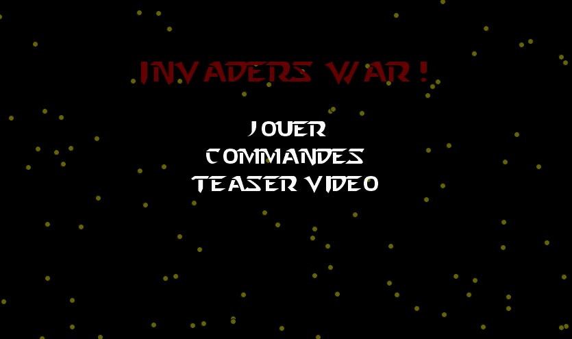 Jeu vidéo Invaders War